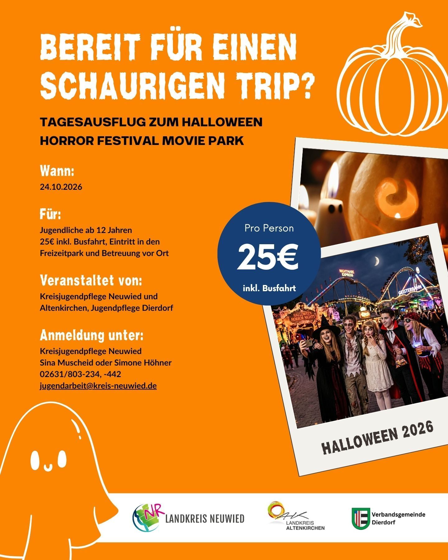 Tagesausflug zum Halloween  Horror Festival Movie Park  - 2