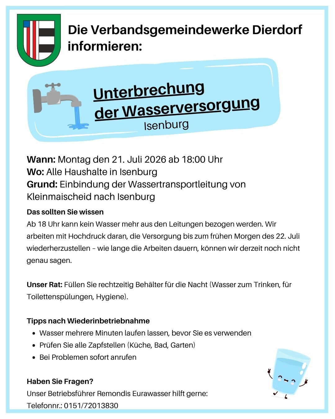 Kopie von Die Verbandsgemeindewerke Dierdorf informieren: (Instagram-Post (4:5)) - 3
