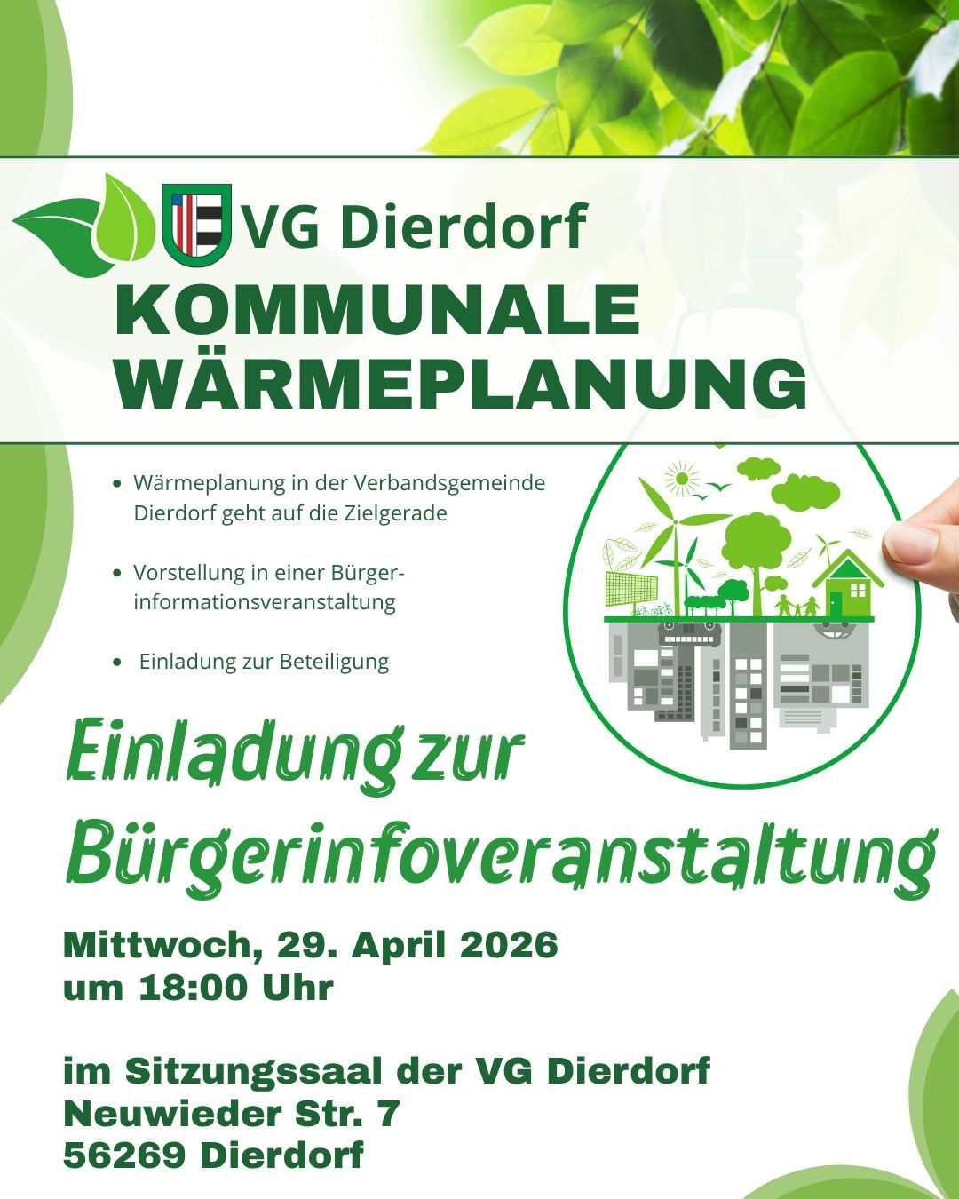 Kommunale Wärmeplanung (Instagram-Post (4:5)) - 1