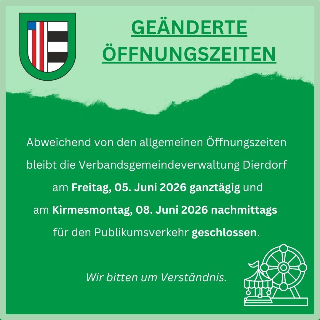 Kopie von Geänderte Öffnungszeiten Kirmes 2024 - 1