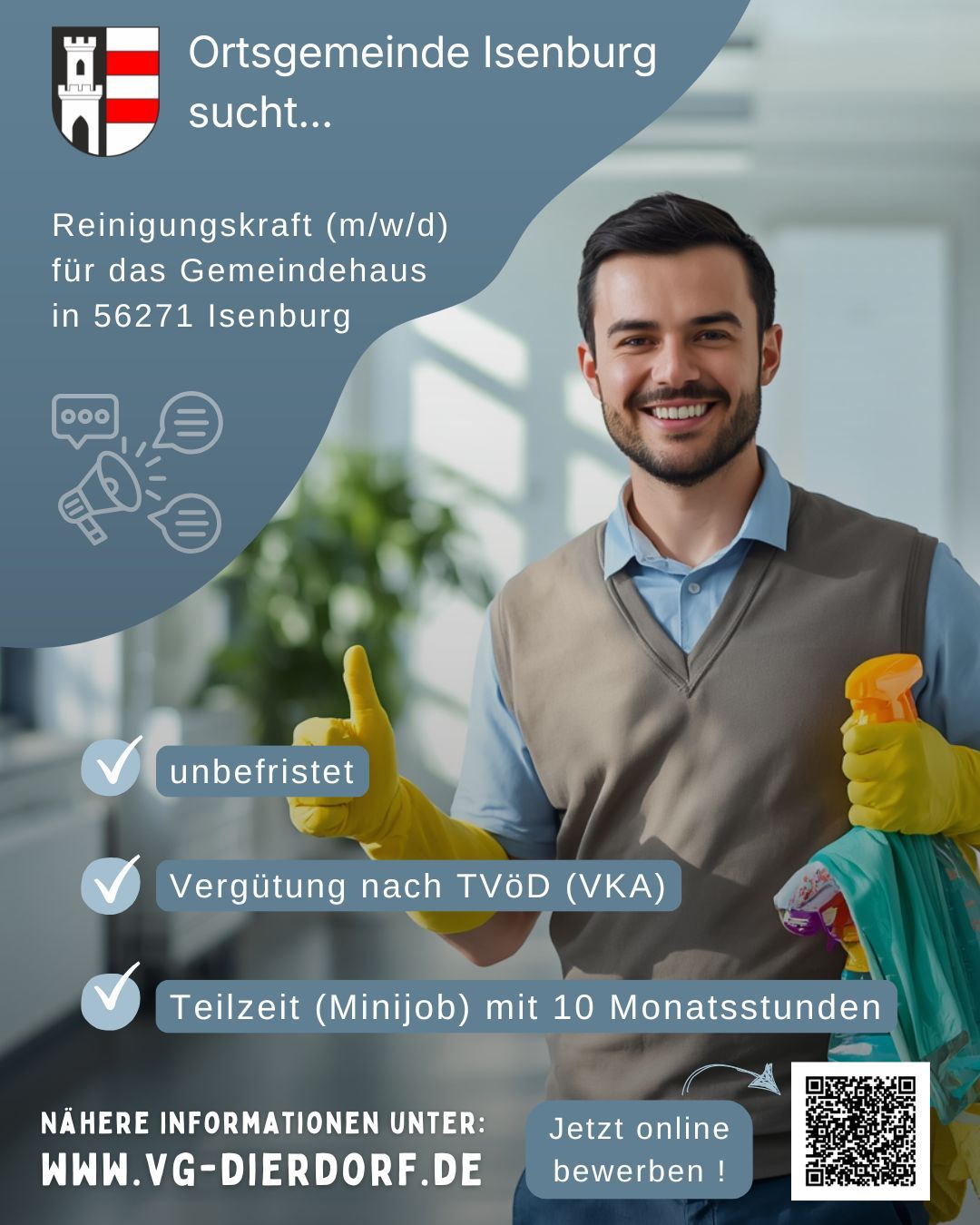 Reinigungskraft Isenburg (Instagram-Post (4:5)) - 1