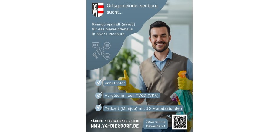 Reinigungskraft Isenburg (Instagram-Post (4:5)) - 1