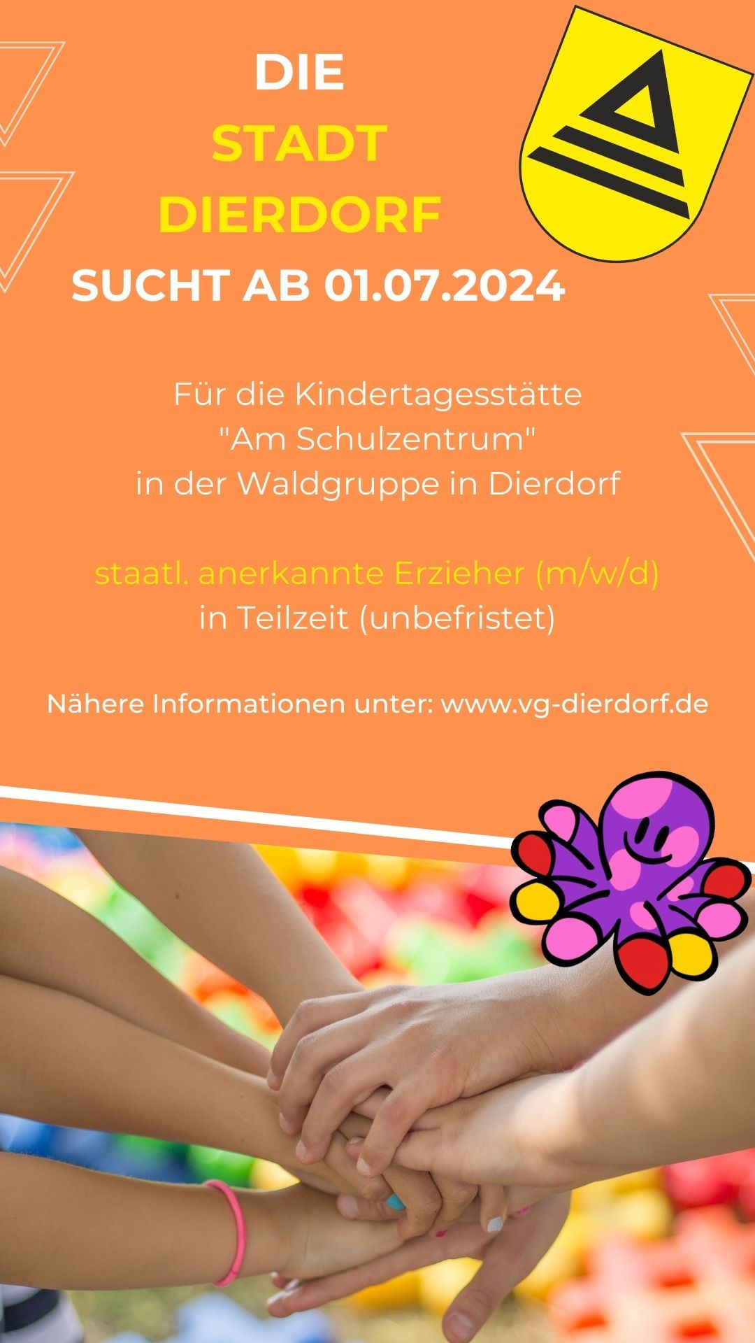 Stelle Kita Stadt - 1 Stelle Kita Stadt - 1