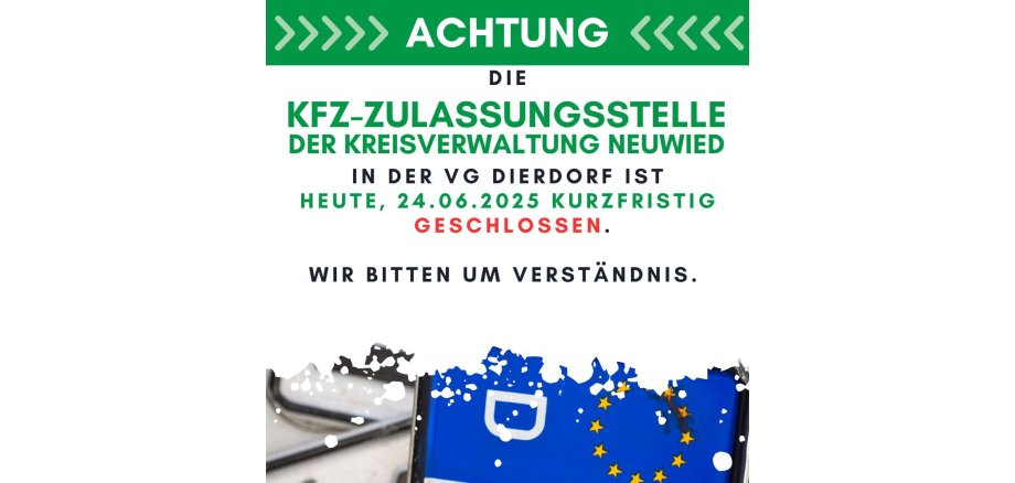 Kopie von  Zulasssungsstelle geschlossen - 1