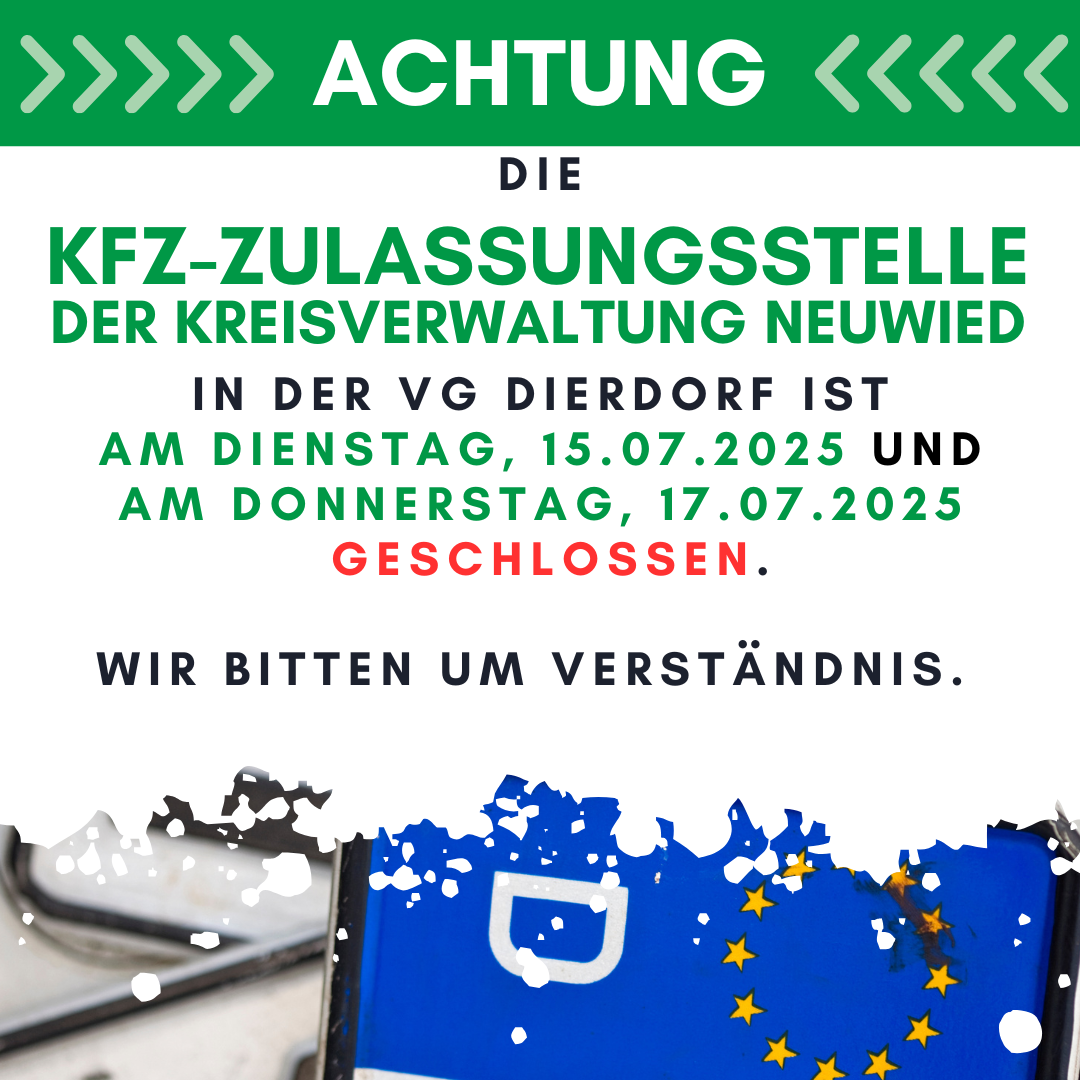 Kopie von Kopie von Kopie von Zulasssungsstelle geschlossen - 1 Kopie von Kopie von Kopie von Zulasssungsstelle geschlossen - 1