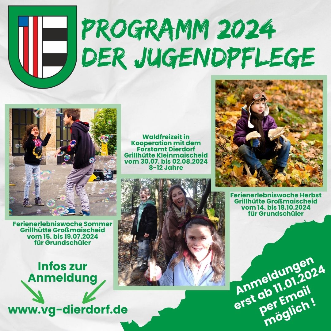 Programm 2024 der Jugendpflege - 1 Programm 2024 der Jugendpflege - 1