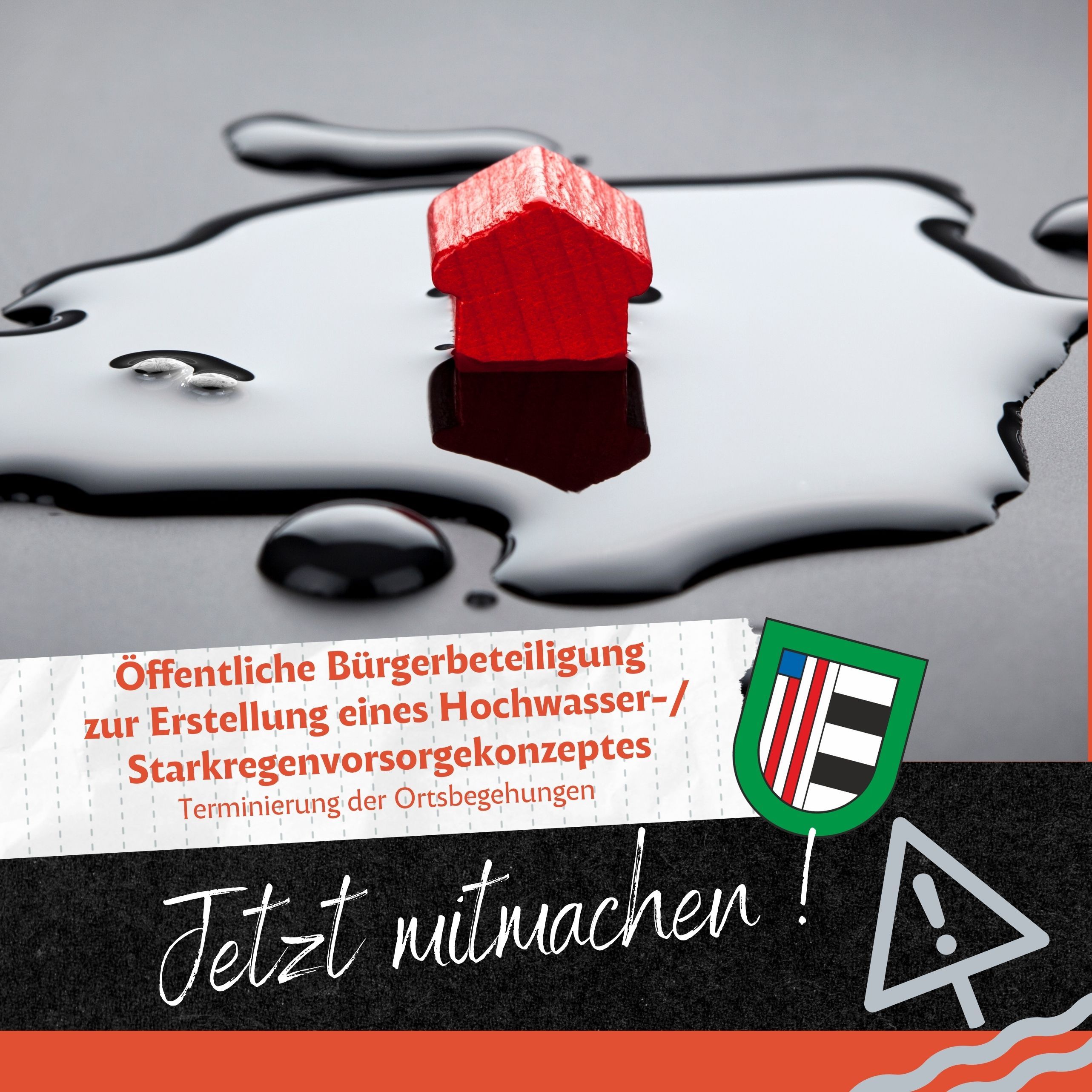 Öffentliche Bürgerbeteiligung zur Erstellung eines Hochwasser-/Starkregenvorsorgekonzeptes Terminierung der Ortsbegehungen Sehr geehrte Mitbürgerinnen und Mitbürger, aufgrund immer häufiger auftretender lokaler Starkregenereignisse wir... (Instagram Post) - 1 Öffentliche Bürgerbeteiligung zur Erstellung eines Hochwasser-/Starkregenvorsorgekonzeptes Terminierung der Ortsbegehungen Sehr geehrte Mitbürgerinnen und Mitbürger, aufgrund immer häufiger auftretender lokaler Starkregenereignisse wir... (Instagram Post) - 1