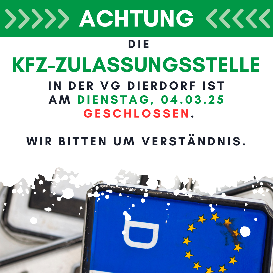 Kopie von Kopie von Zulasssungsstelle geschlossen - 1 Kopie von Kopie von Zulasssungsstelle geschlossen - 1