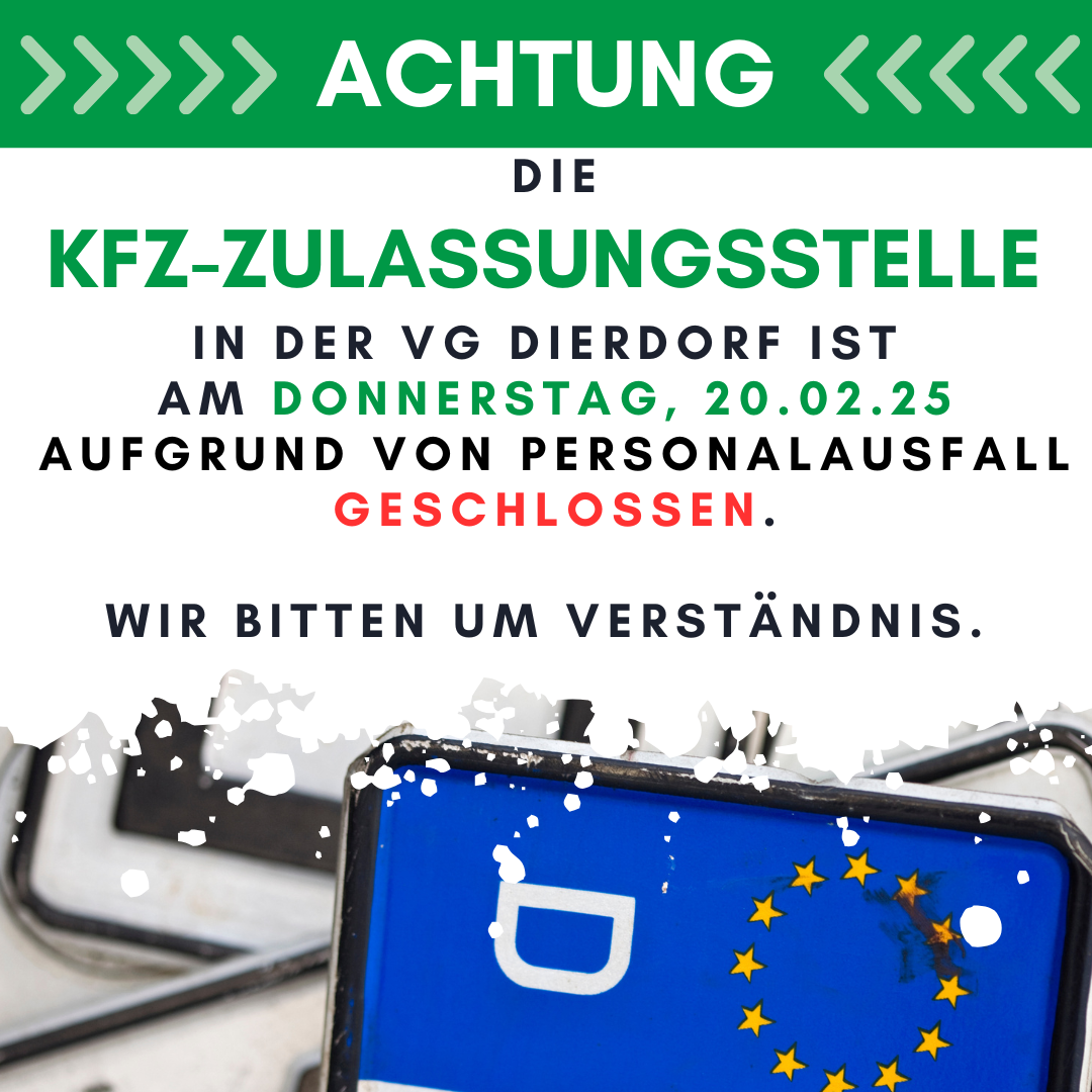 Kopie von Zulasssungsstelle geschlossen - 1 Kopie von Zulasssungsstelle geschlossen - 1