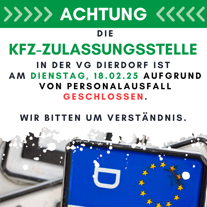 Kopie von Zulasssungsstelle geschlossen - 1 Kopie von Zulasssungsstelle geschlossen - 1