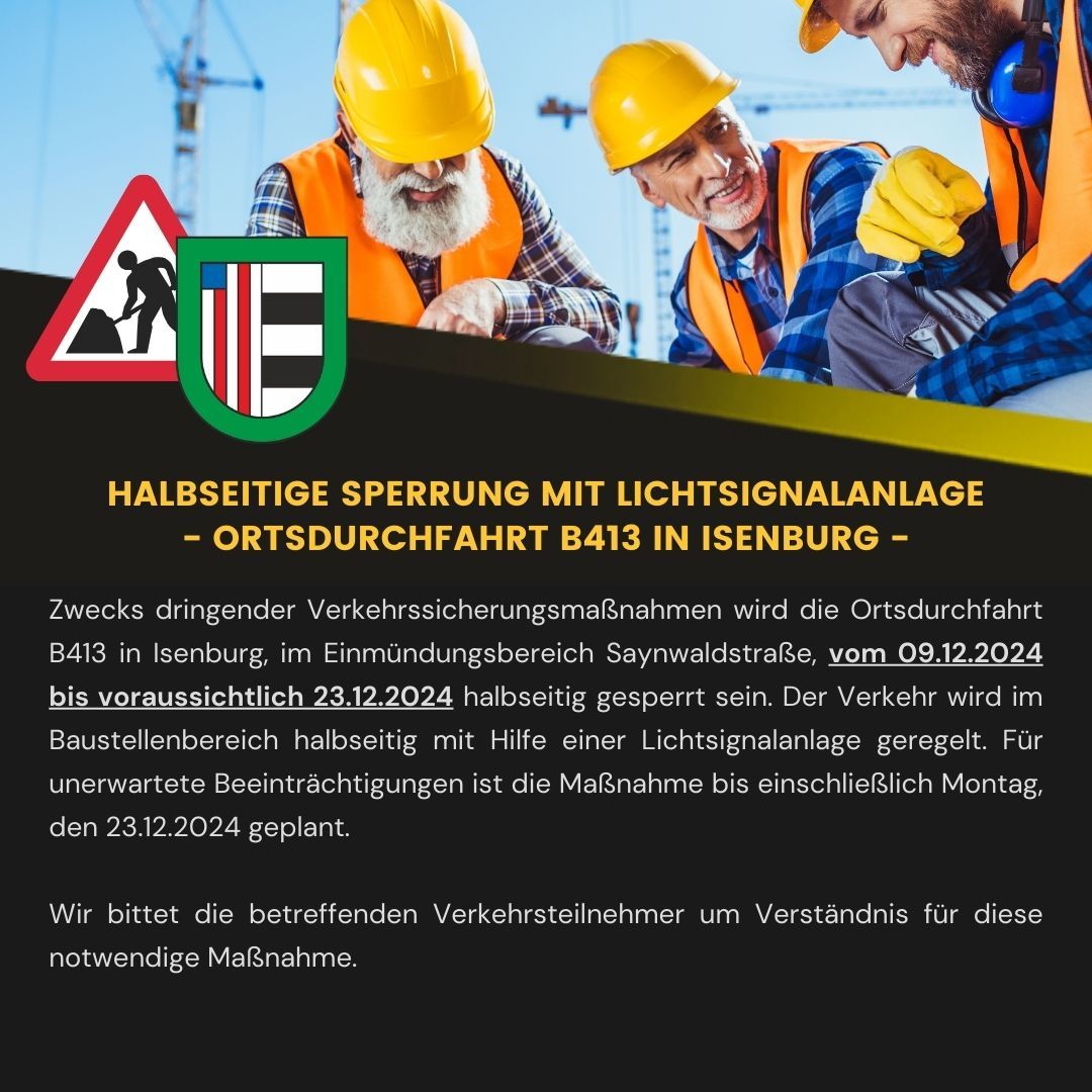 Sanierung B413 Isenburg - 1 Sanierung B413 Isenburg - 1